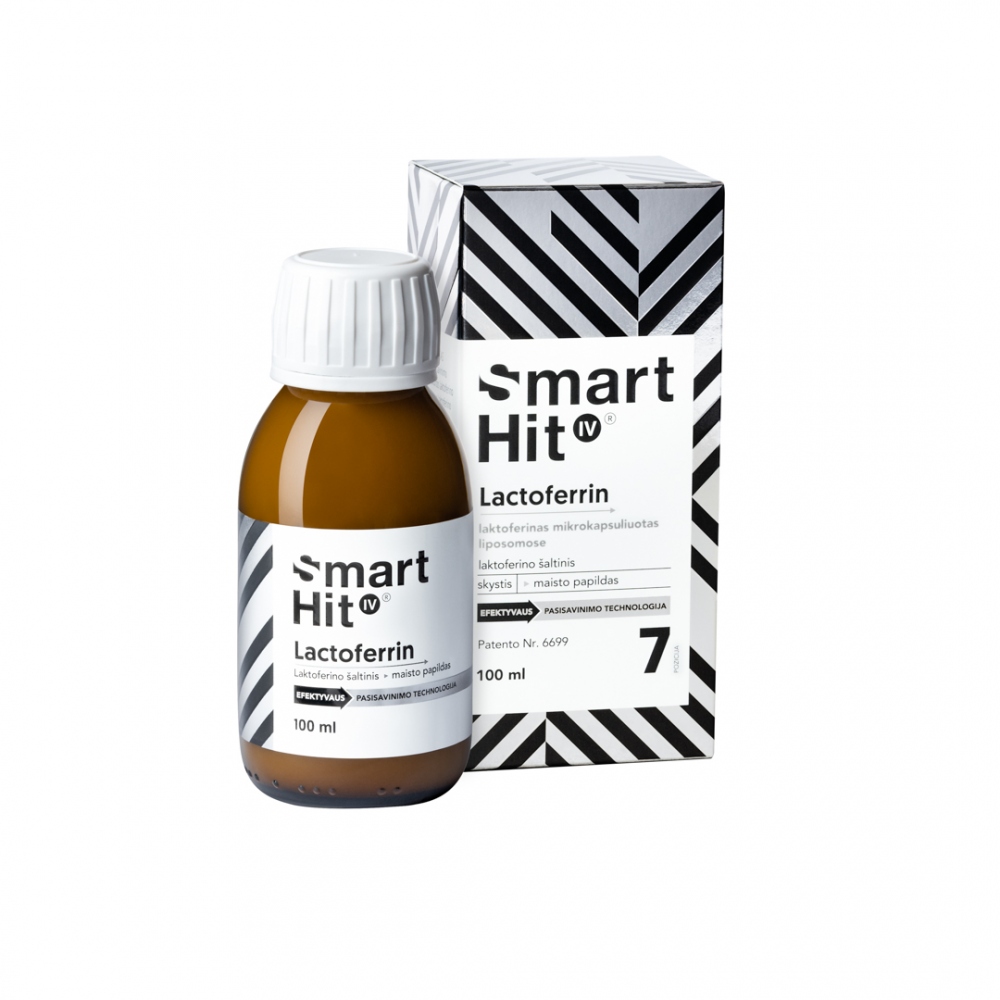 SmartHit Lipozomálny Lactoferin_100 ml_pack